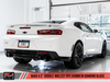 AWE Tuning Touring Edition Catback Exhaust for Gen6 Camaro SS / ZL1 - Non-Resonated - Diamond Black Tips (Quad Outlet)