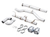 AWE Tuning Track Edition - Toyota GR86 - Chrome Silver Tips (3020-32279)