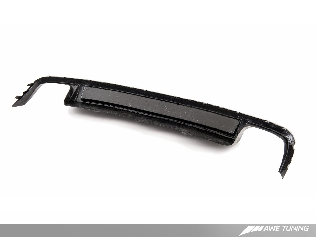 AWE Tuning A4 B8.5 2.0TFSI Touring Edition Exhaust - Carbon Fibre Rear Valance for Non-S-Line Models