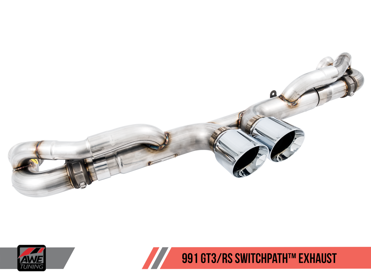 AWE Tuning Porsche 991 GT3 and GT3RS SwitchPath Exhaust