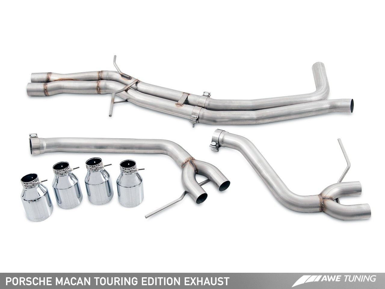 AWE Tuning Porsche Macan S and GTS Touring Edition Exhaust