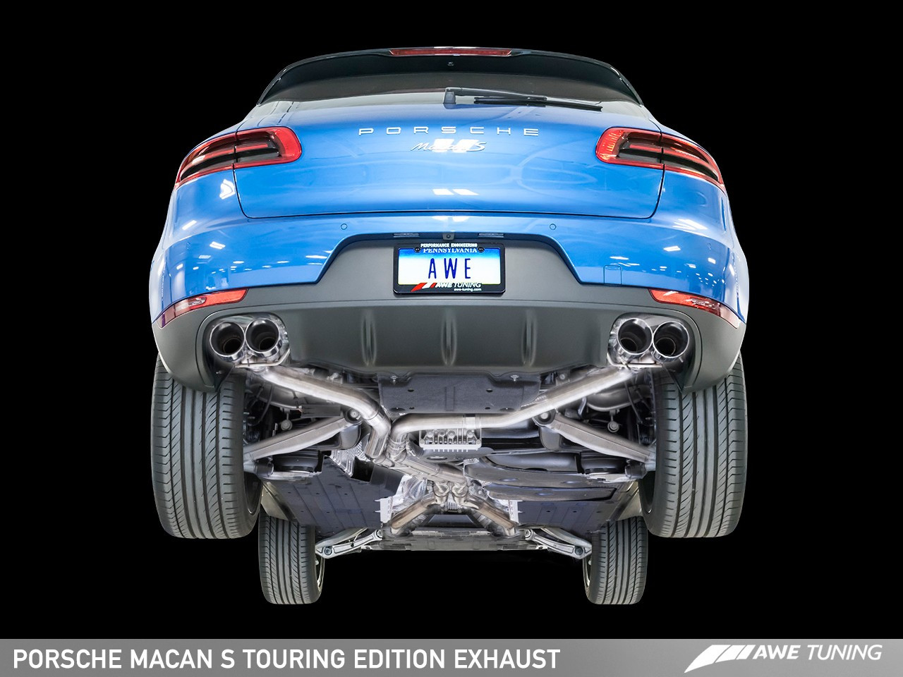 AWE Tuning Porsche Macan S and GTS Touring Edition Exhaust