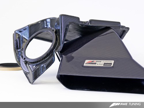 AWE Tuning S-FLO Carbon Fibre Airbox Cover Only - S5 4.2 V8