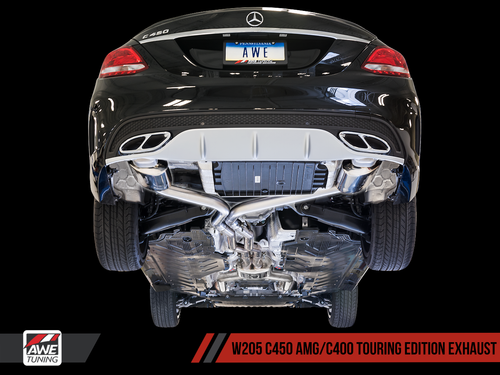 AWE Tuning Mercedes-Benz W205 C43 / C450 / C400 Touring Edition Exhaust