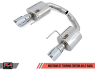 AWE Tuning Touring Edition Axle Back Exhaust - Ford Mustang Ecoboost