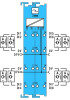 750-439 8-channel digital input; NAMUR; Intrinsically safe