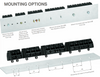 862-505  Terminal Block w/o ground 5-pole,  4 Conductor