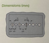 862-552  Terminal Block w/o Ground 2 Pole; 4 Conductor