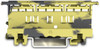 WAGO 221-500 DIN rail Mounting Carrier Yellow