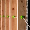EZ Guards being used in studs with wire being ran through them