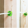 EZ Guards being used in studs with wire being ran through them
