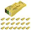 873-953 Luminaire Disconnect with preceding ground in center position - 3 Pole  20pc