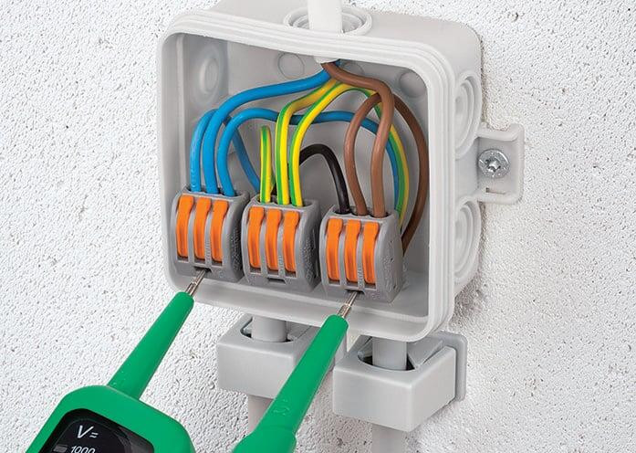 222-413 Splicing Connector with Levers - 3 Port