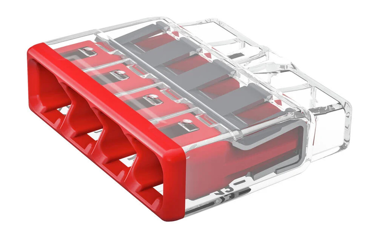 2773-404 Compact PUSHWIRE Connector - 4 Conductor