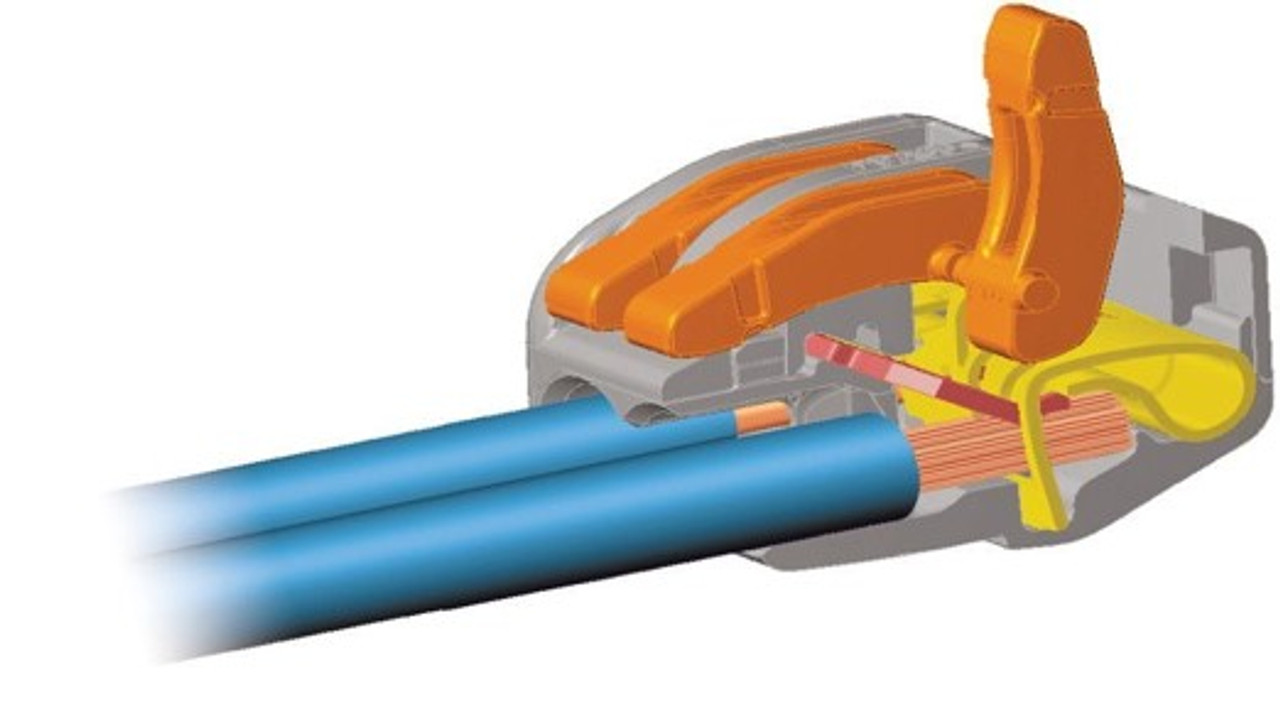 WAGO 222 Series Lever Nut 70pc Wire Splicing Connector Kit with Case. WAGO Lever Nuts 222-412, 222-413, and 222-415 are Included.