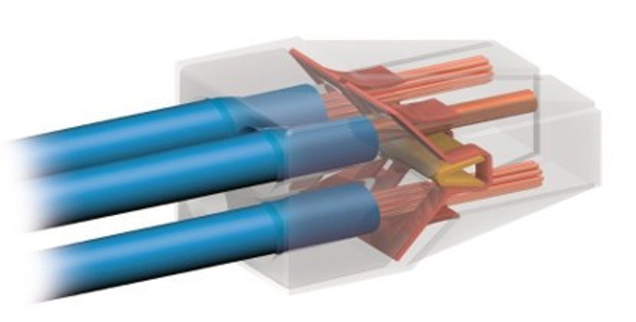 773-104 PUSH WIRE® Connector  - 4 Port 250ct
