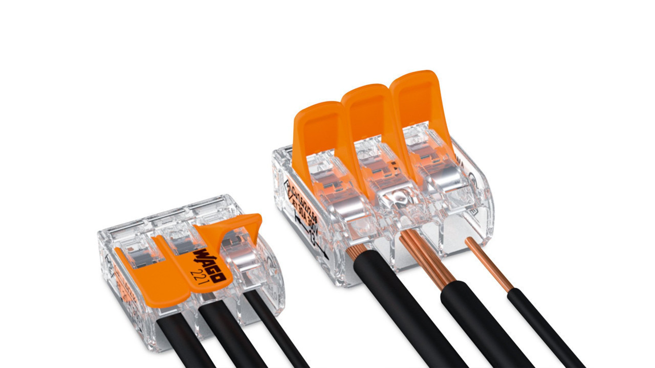 WAGO 200pc Wire Connector Kit {100pc 221-413 and 100pc 221-2401} WAGO 200pc Wire Connector Kit {100pc 221-413 and 100pc 221-2401}