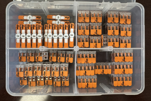 WAGO Lever Nut 88pc Wire Splicing Connector Kit