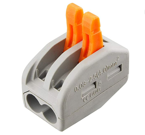 222-412 Lever-Nuts - 2 Ports 2500pc