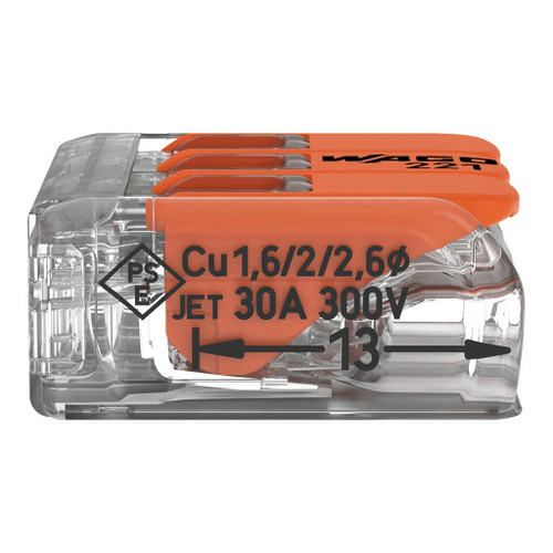 221-613 Lever Nuts - 3 Conductor