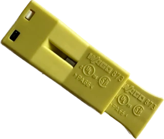 873-902 Luminaire Disconnect LED Wire Connector Back Side