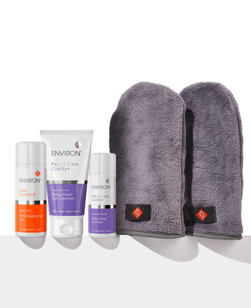 Clearer looking skin set