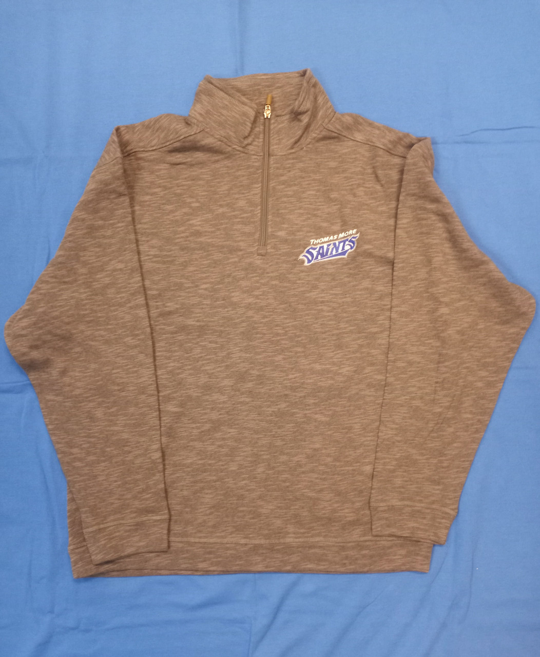 Ouray Textured Black Saints 1/4 Zip The More Store