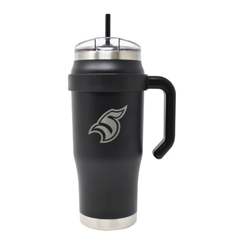 MyBevi 32 oz Black S Premium Travel Mug