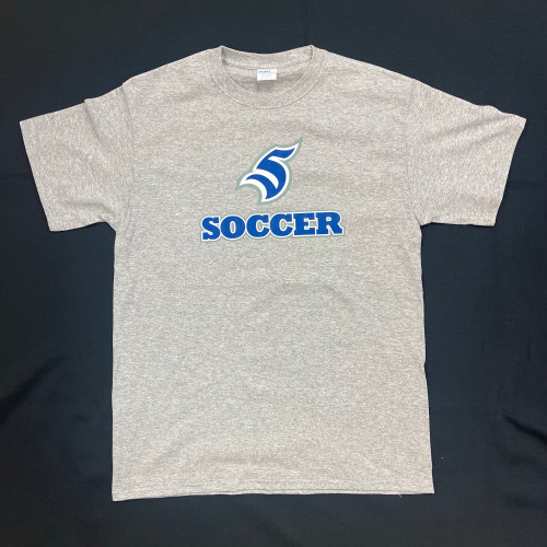 Grey S Soccer Tee