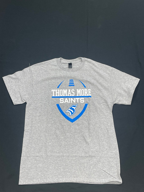 Gildan Grey Thomas More Saints Football Tee