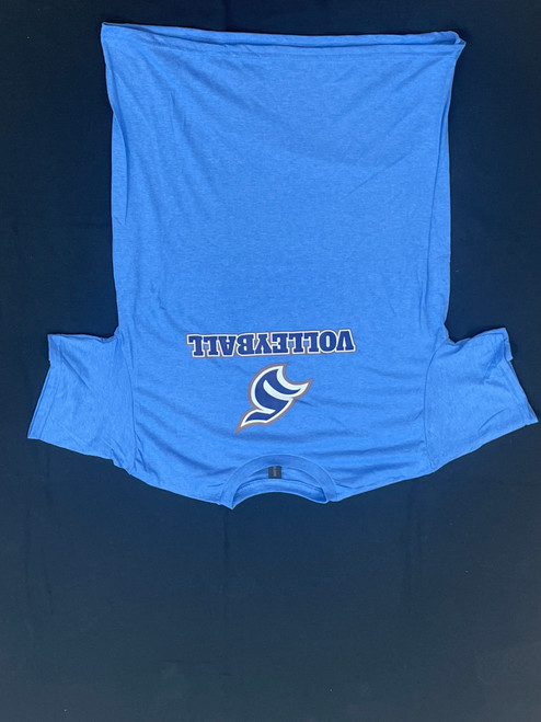 Light Blue S Volleyball Tee