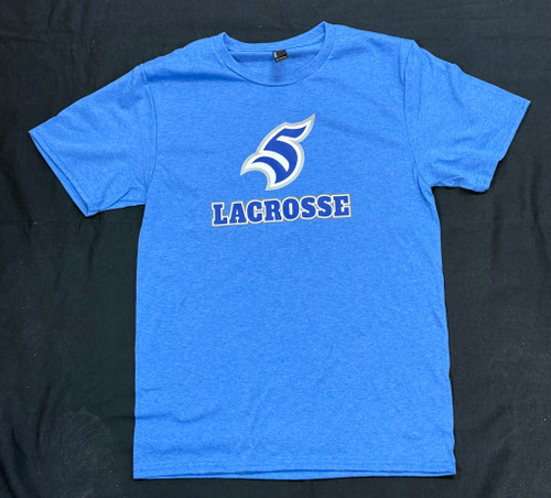Light Blue S Lacrosse Tee