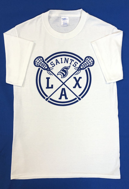 White Lacrosse Tee White Lacrosse Tee