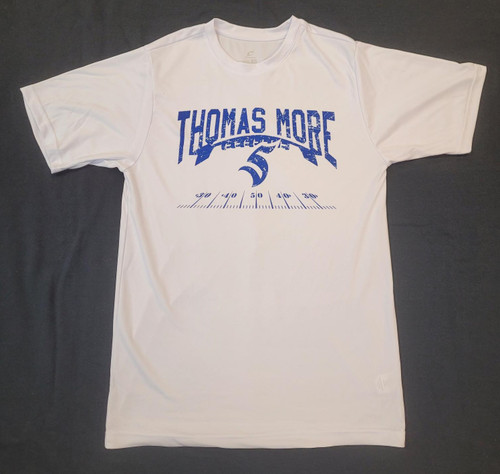 White Champro Dri-fit Football Field Tee