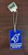 Color Shock Saints Bag Tag