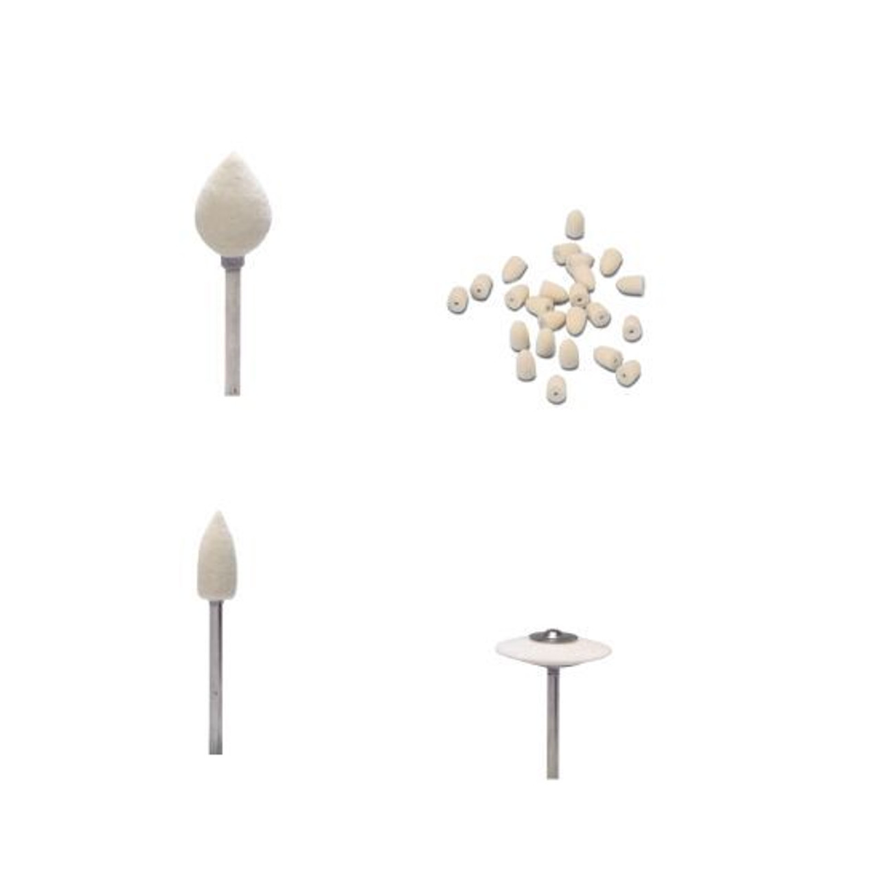 Mini Pointed Felt Cone Buff