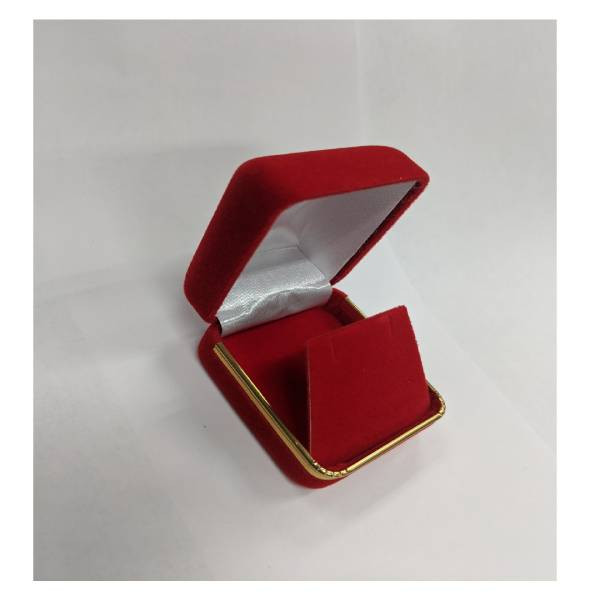 Pendant/Earring Box RED, Black