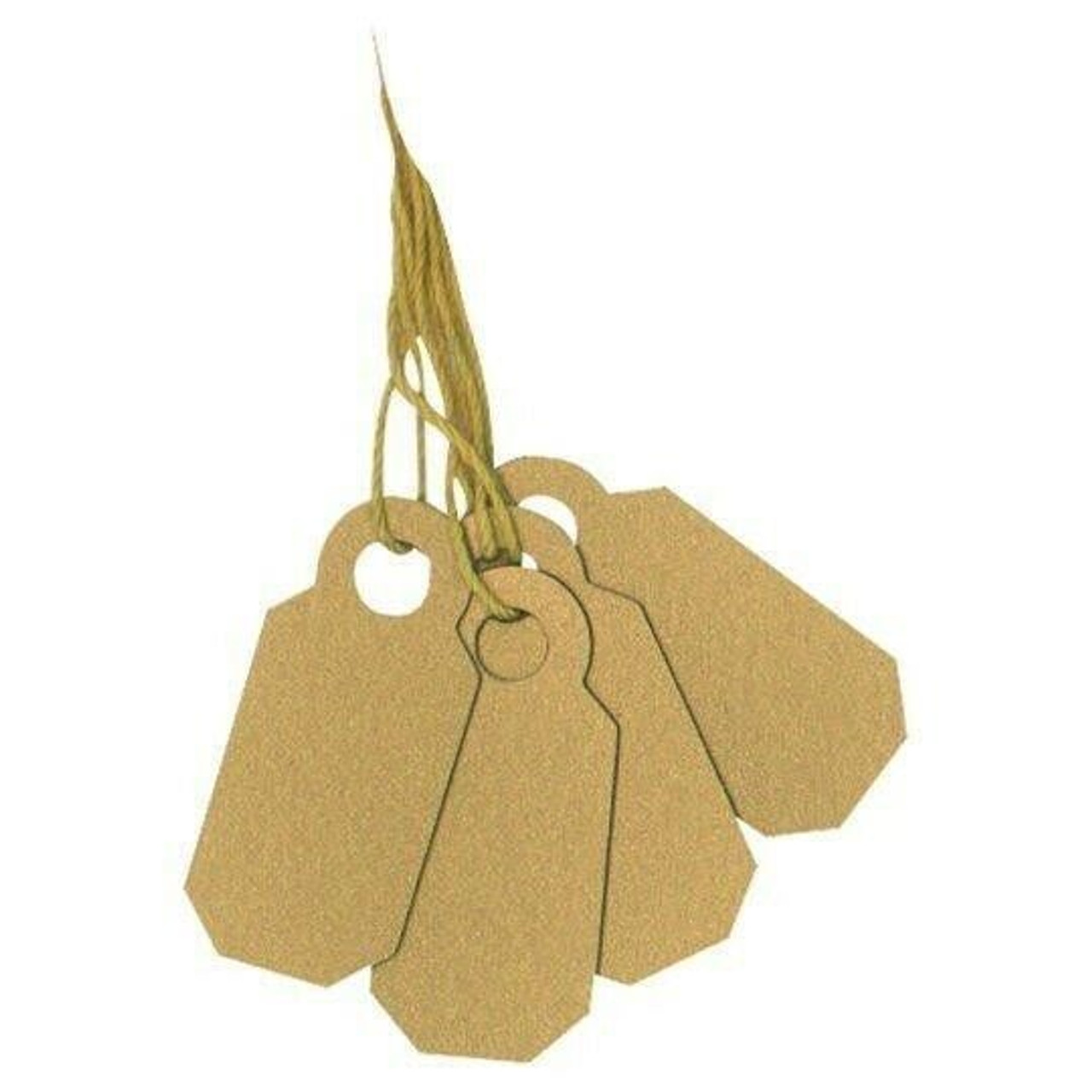 Arch Crown Plastic String Tags