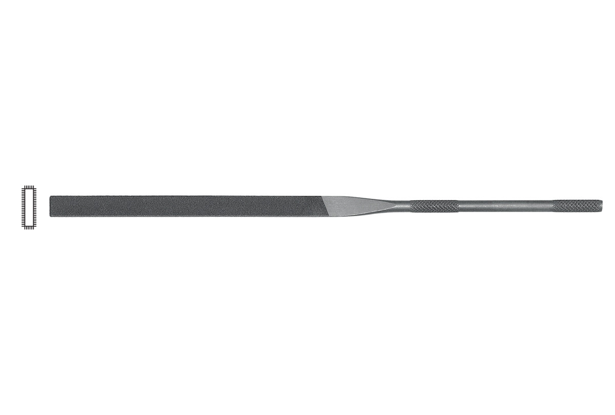 Grobet Swiss Pattern Needle Files - 5.5 Inch Equalling Cut Precision Files (4 Pack)