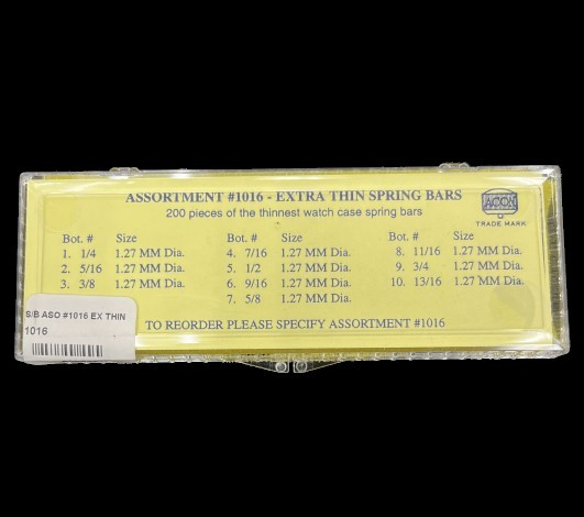 Spring Bars 1016-Extra Thin Spring Bars (200Pcs)