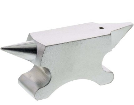 Double Horn Anvil Chrome (Small)