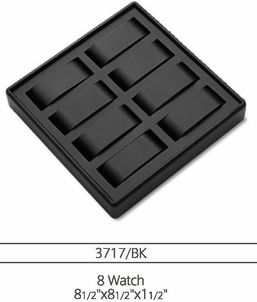 8 Watch  Leatherette Tray