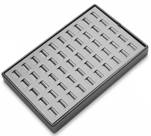 50 Slot Leatherette Ring Tray