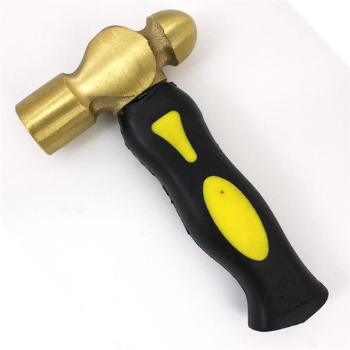 1LB BRASS HAMMER W/SHORT HANDLE