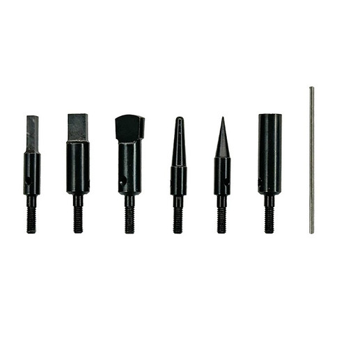 6 PCS TIP SET EUROTOOL HAMMER HAND PIECE