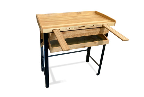 Jewelers’ Single Station Workbench with Metal Legs, Item No. 13.020