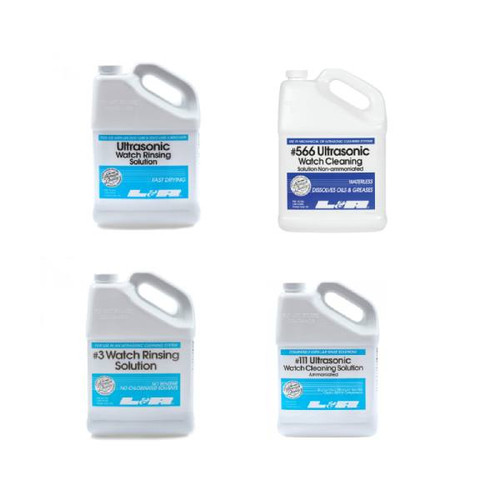 L&R Ultrasonic Water less  Watch Cleaning Solution Ammoniated /Non Ammoniated