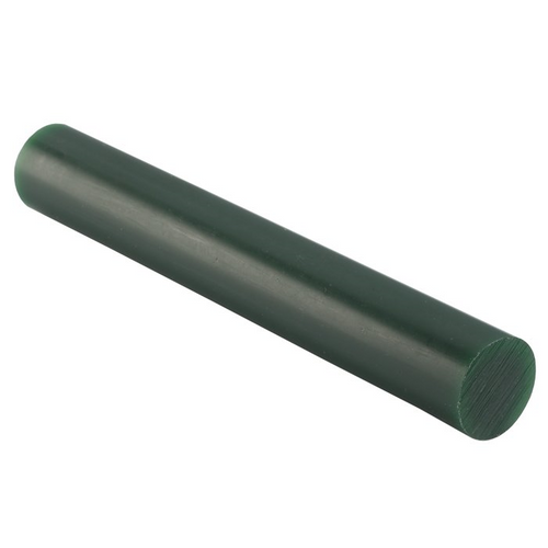 Matt Wax Ring Tubes 7/8 Solid Round Bar Green