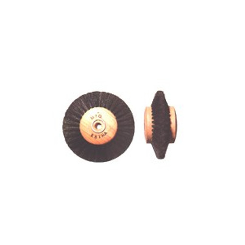 Wood Hub Wheel Converging Brushes (3 inches)