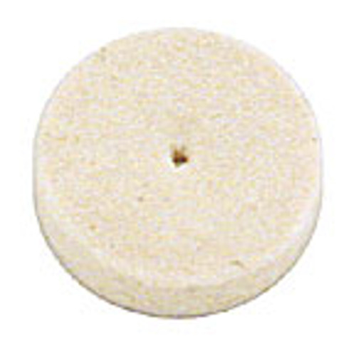 1/2 inch Soft Miniature Square Edge Solid Felt Buffs (Package of 24)